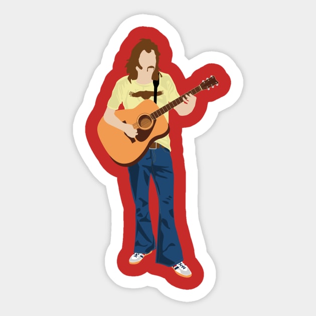 Tribute: Glenn Frey Sticker by Paulychilds